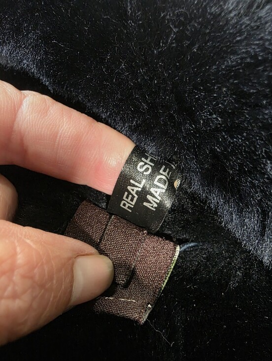 Owen Barry Luxury Black Real Sheepskin Shearling Bucket Hat Made in UK main image 10